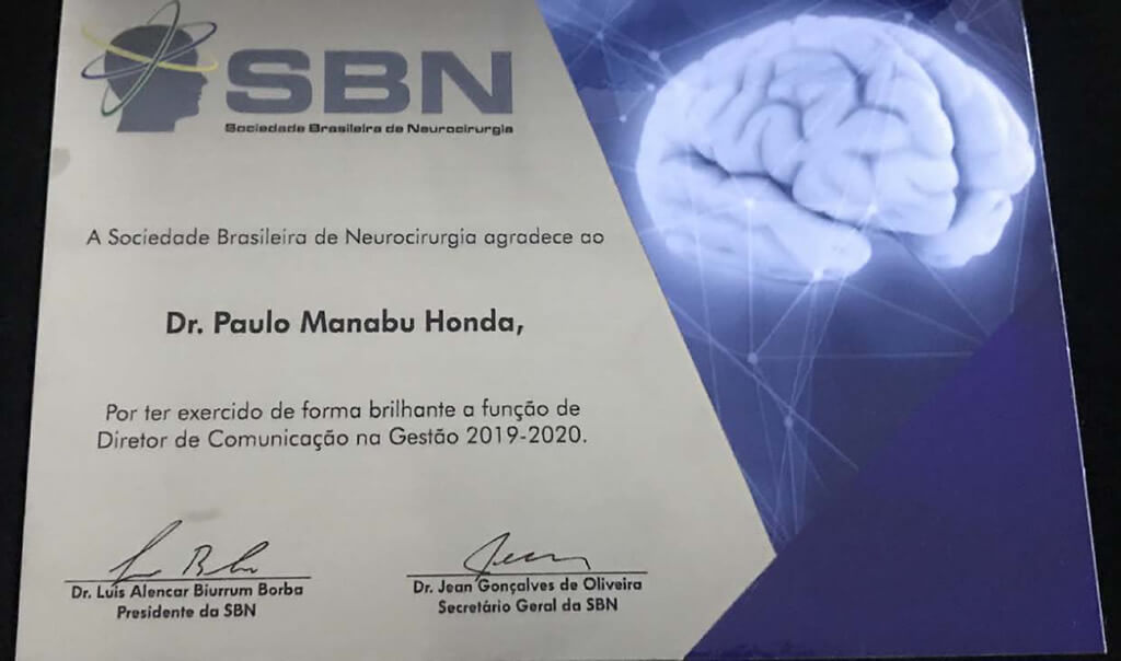 Cargos em Sociedade Neurocirurgia