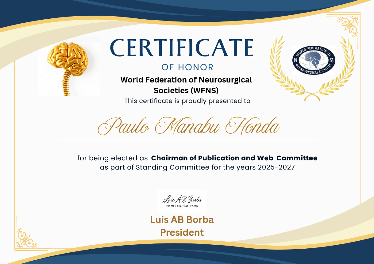 Cargos em Sociedade Neurocirurgia